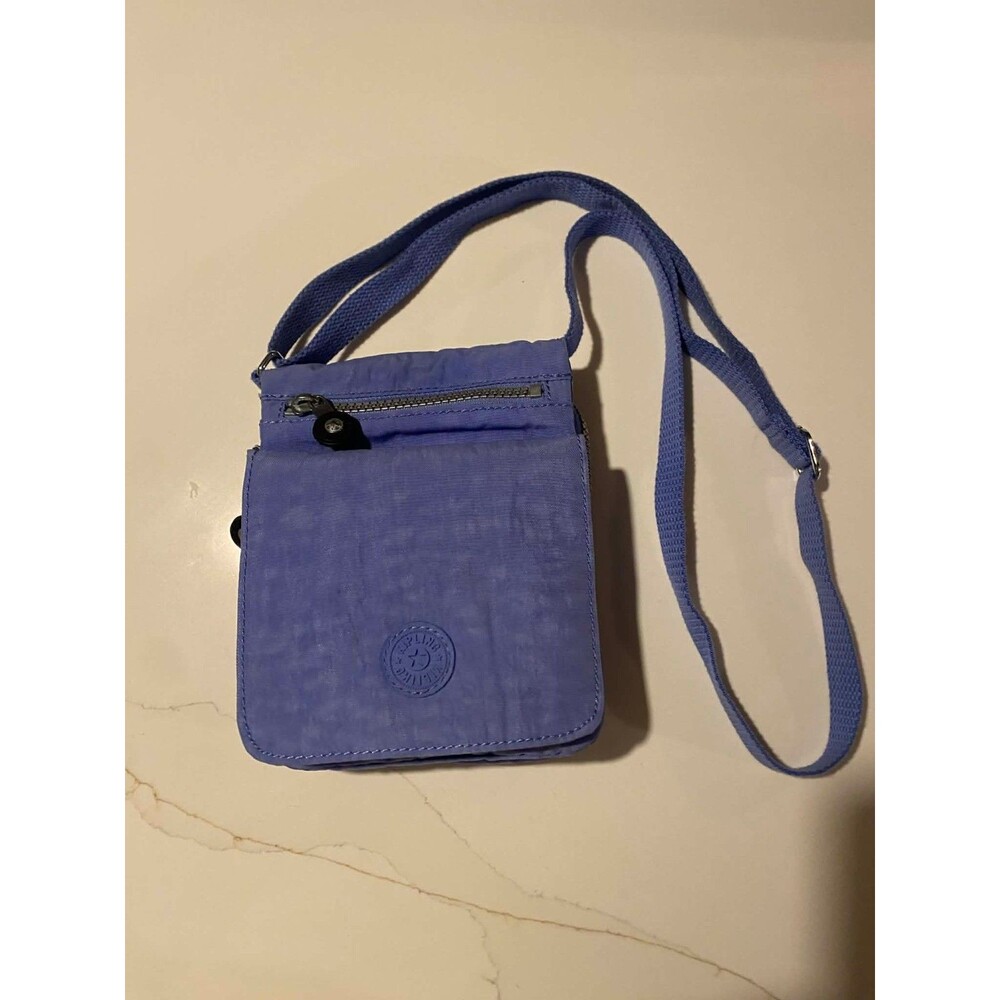 Kipling Eldorado Y2k Mini Nylon Crossbody Bag Periwinkle Water Resistant